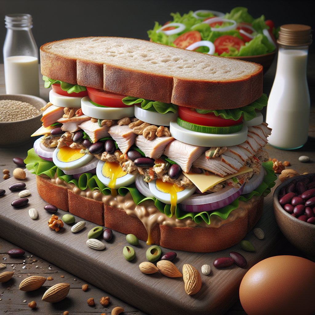 Doğru Sandviç Nasıl Olmalı ? Protein bombası bir tarif!
