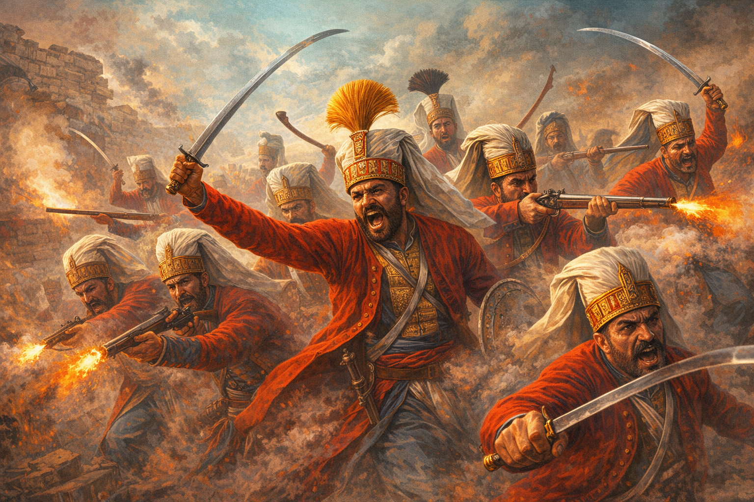 Yeniçeri (Eski Asker ) Padişah 2. Mahmut Ayaklanması